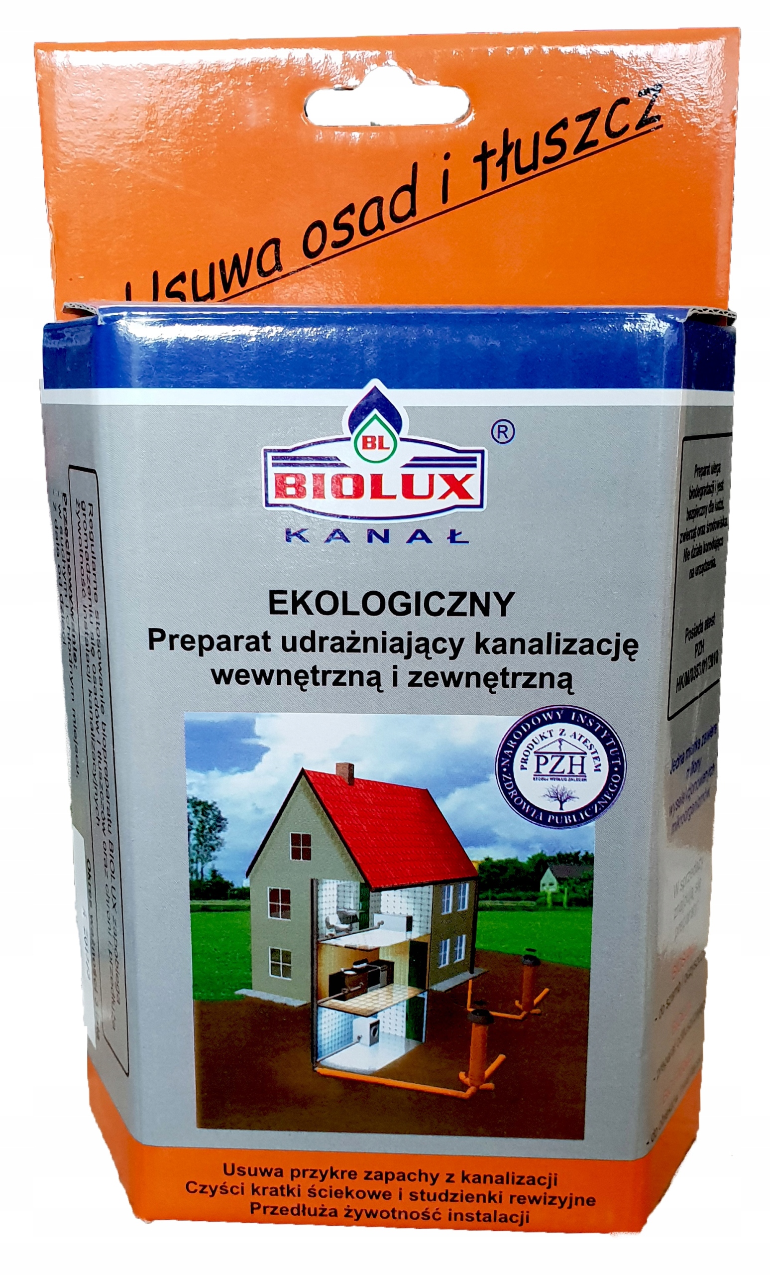 

Biolux kanał udrażnia kanalizację 250 g