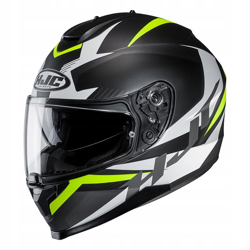 Kask integralny HJC C70 TROKY Black/Green XL - promocja!