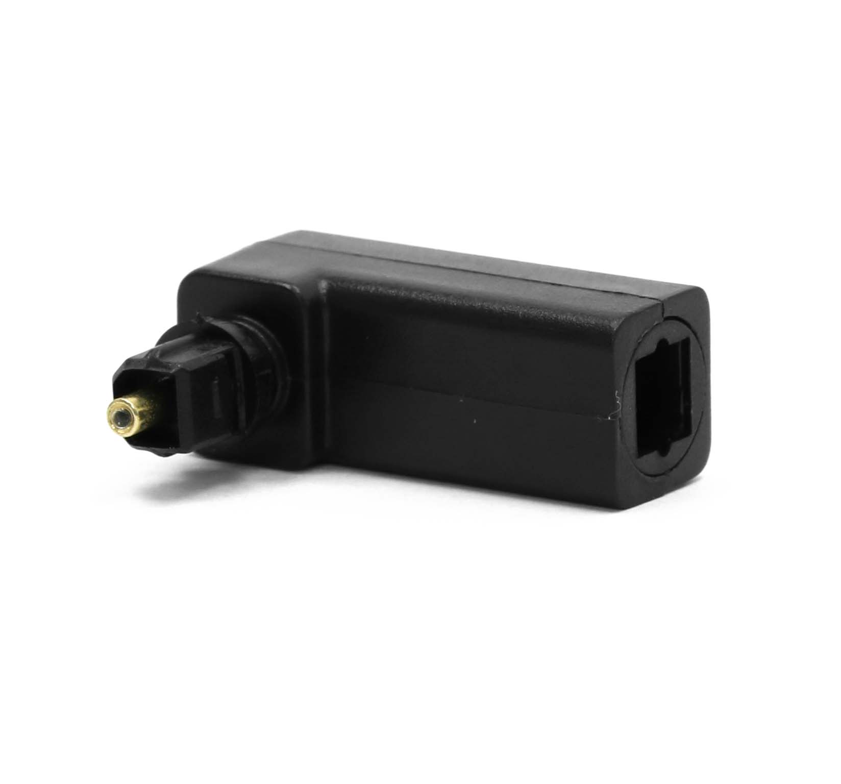 Przejściówka Kątowa prawa wtyk TOSLINK (F) (M) Kod producenta Przejściówka Kątowa prawa wtyk TOSLINK ASK