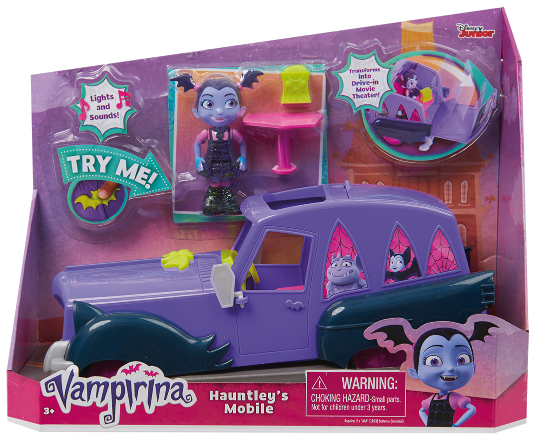 

Vampirina Cobi Świeci Auto Samochód Lalka Figurka