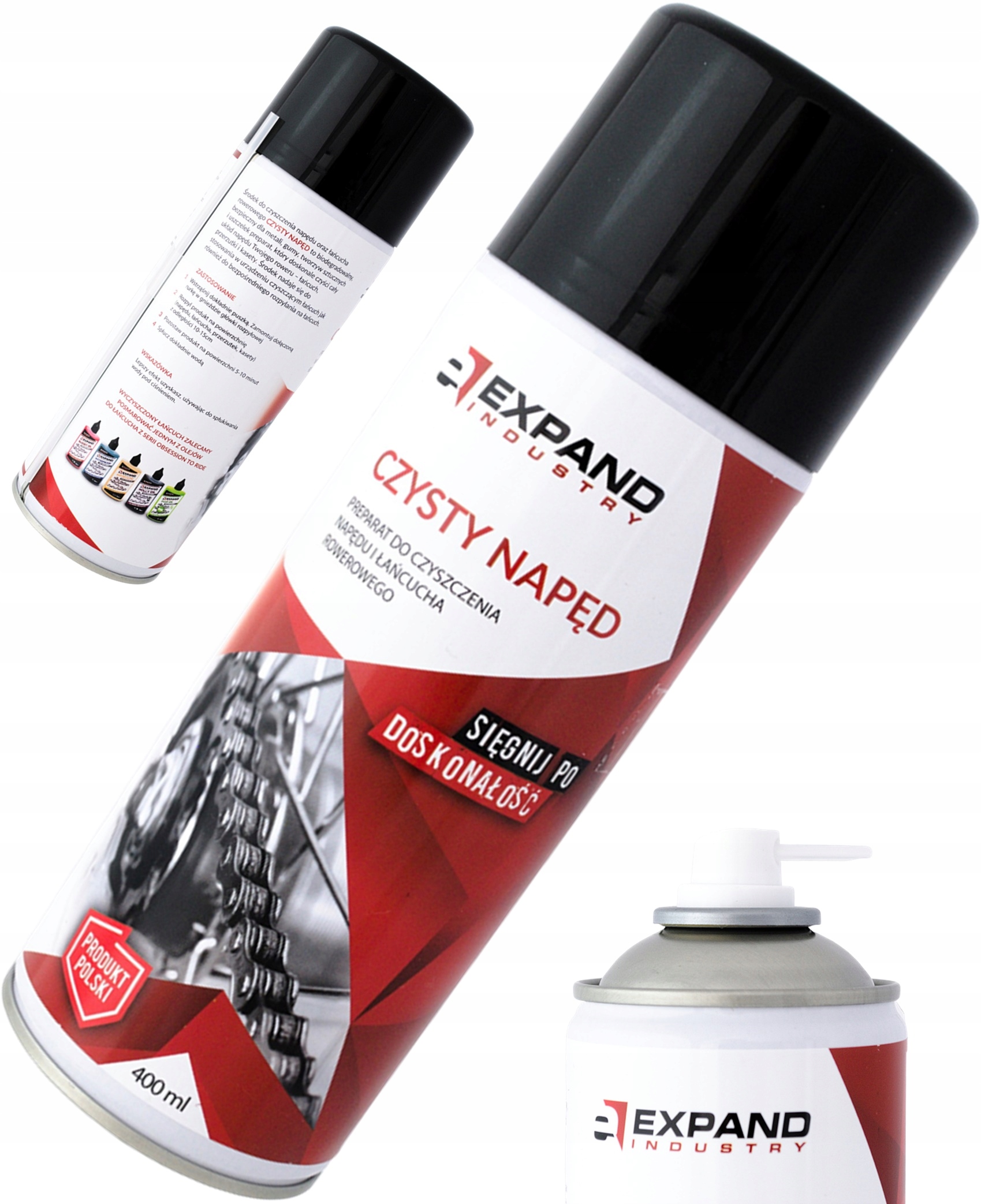 

Expand do czyszczenia łańcucha i napędu rowerowego