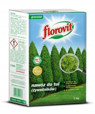 

Florovit Nawóz Do Tui Thui Żywotników Iglaków 1KG