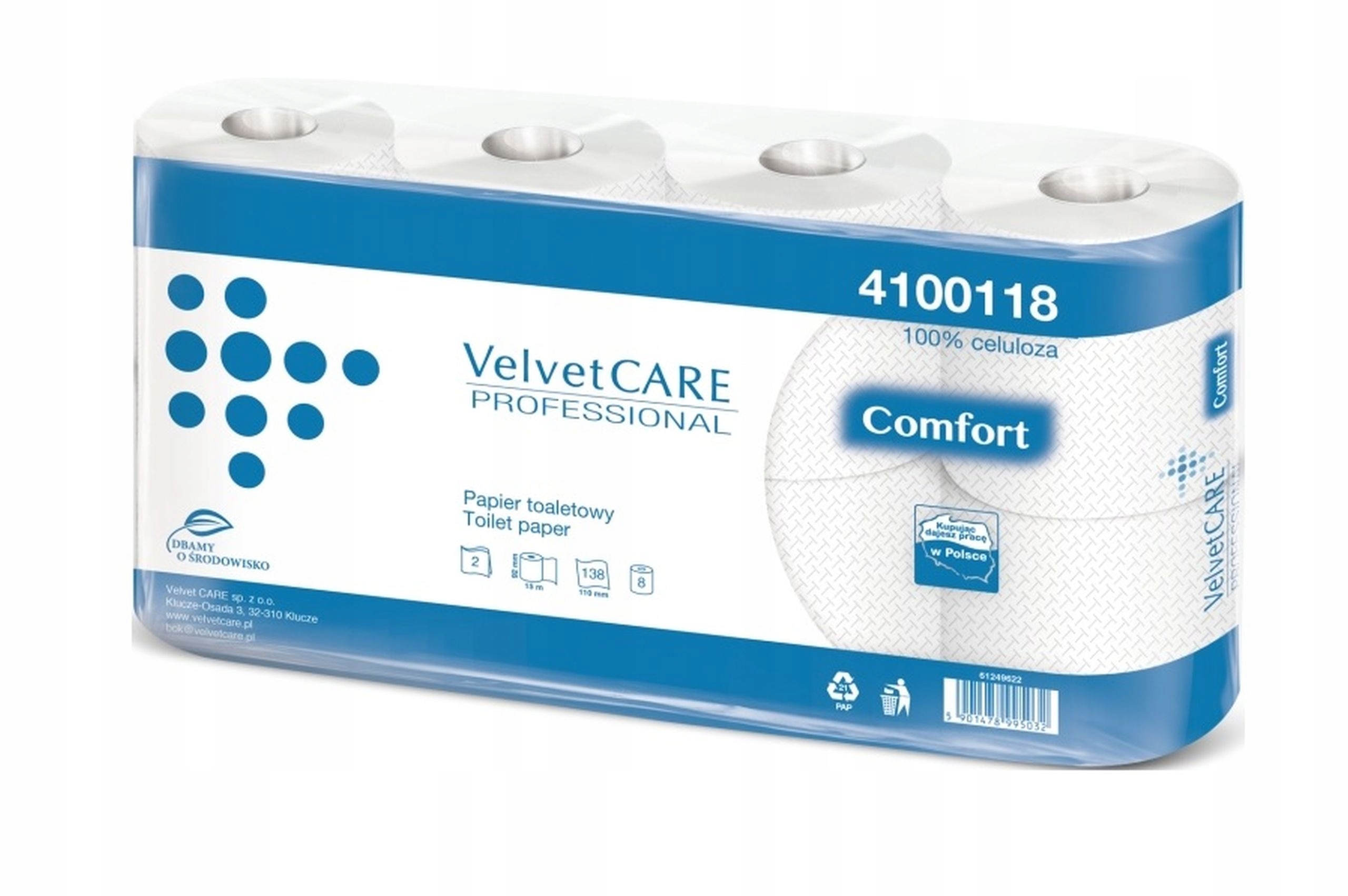 

Papier toaletowy Velvet Care 8 szt. 15m