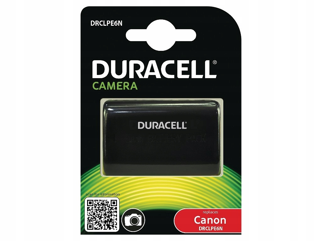 

Akum Duracell DRCLPE6N zamiennik Canon LP-E6N