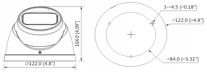 KAMERA DAHUA HAC-HDW1200T-Z-2712 Model HAC-HDW1200T-Z-2712