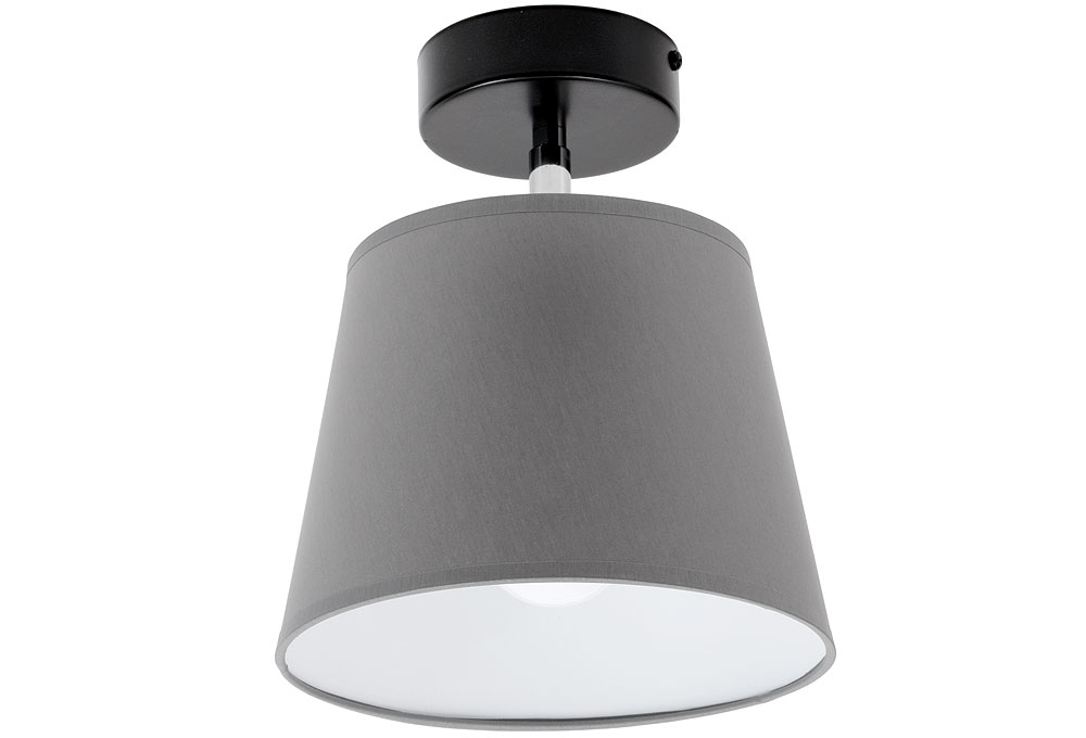 

Lampa sufitowa plafon żyrandol 1 abażury stożek