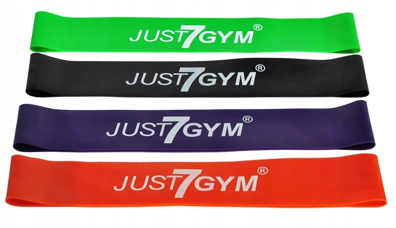 GUMA MINI BAND TAŚMA OPOROWA FITNESS DO ĆWICZEŃ Marka Just7Gym