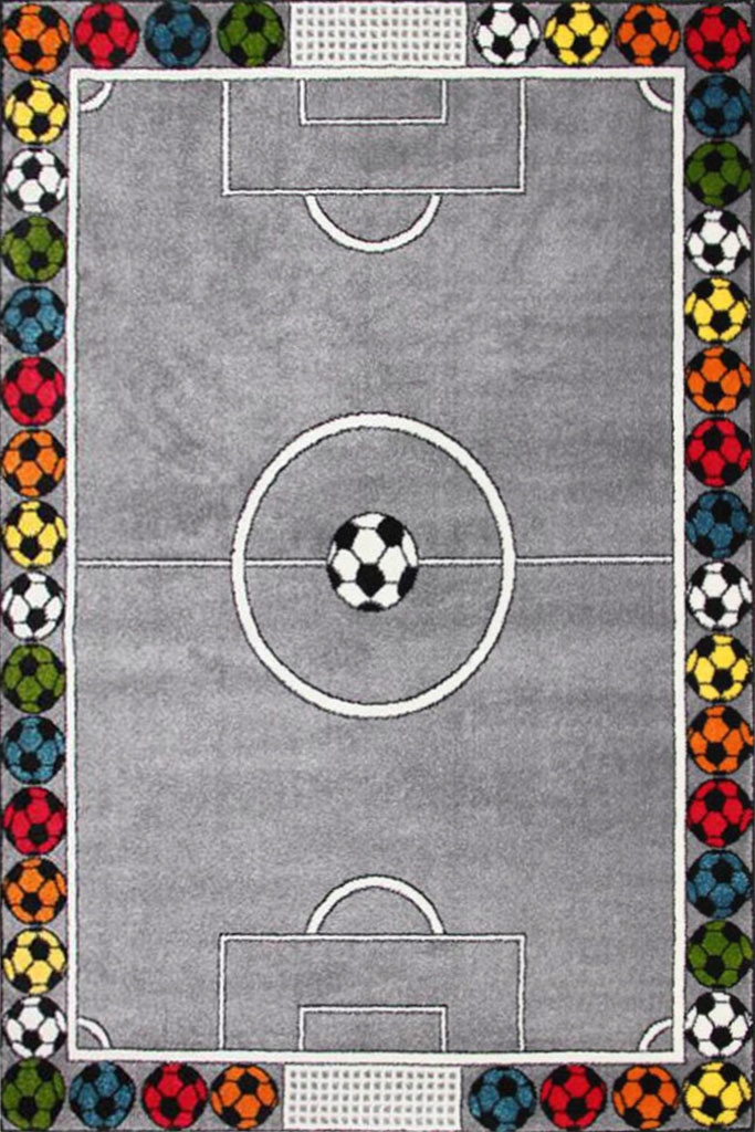 СТАДИОН - КОВЕР KOLIBRI - 160x230 - ПЛОЩАДКА СЕРЫЙ