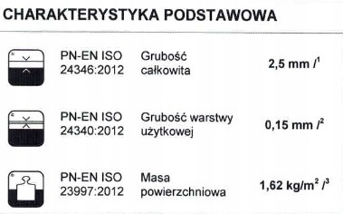 WYKŁADZINA PCV 4m. MAXIMA EKO KLEPKA DESKA *Y690 Rodzaj PCV