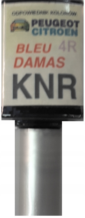 

Citroen Peugeot Knr 4R Bleu Damas Lakier Zaprawka