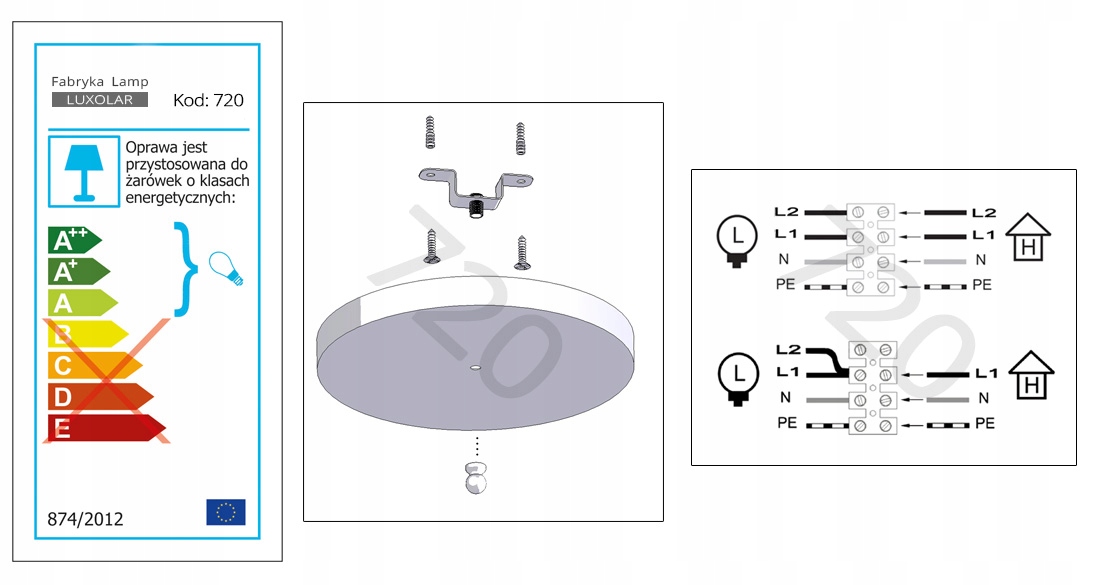 LAMPA WISZĄCA SUFITOWA ŻYRANDOL PLAFON LED Kolekcja 383