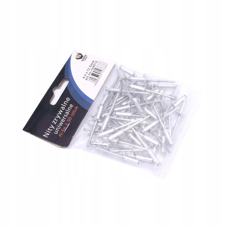 

Nity Zrywalne Aluminiowe Al-Fe 3.2 x 10 mm 50szt