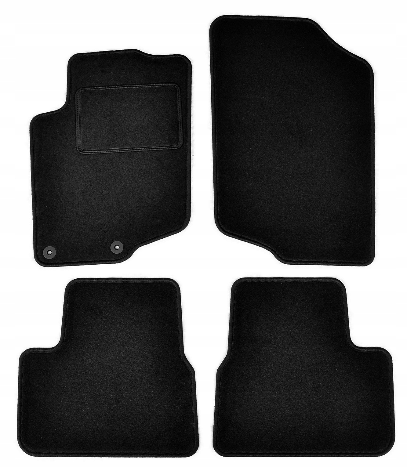 

Peugeot 207 2006-2012 dywaniki welurowe Classi 7mm