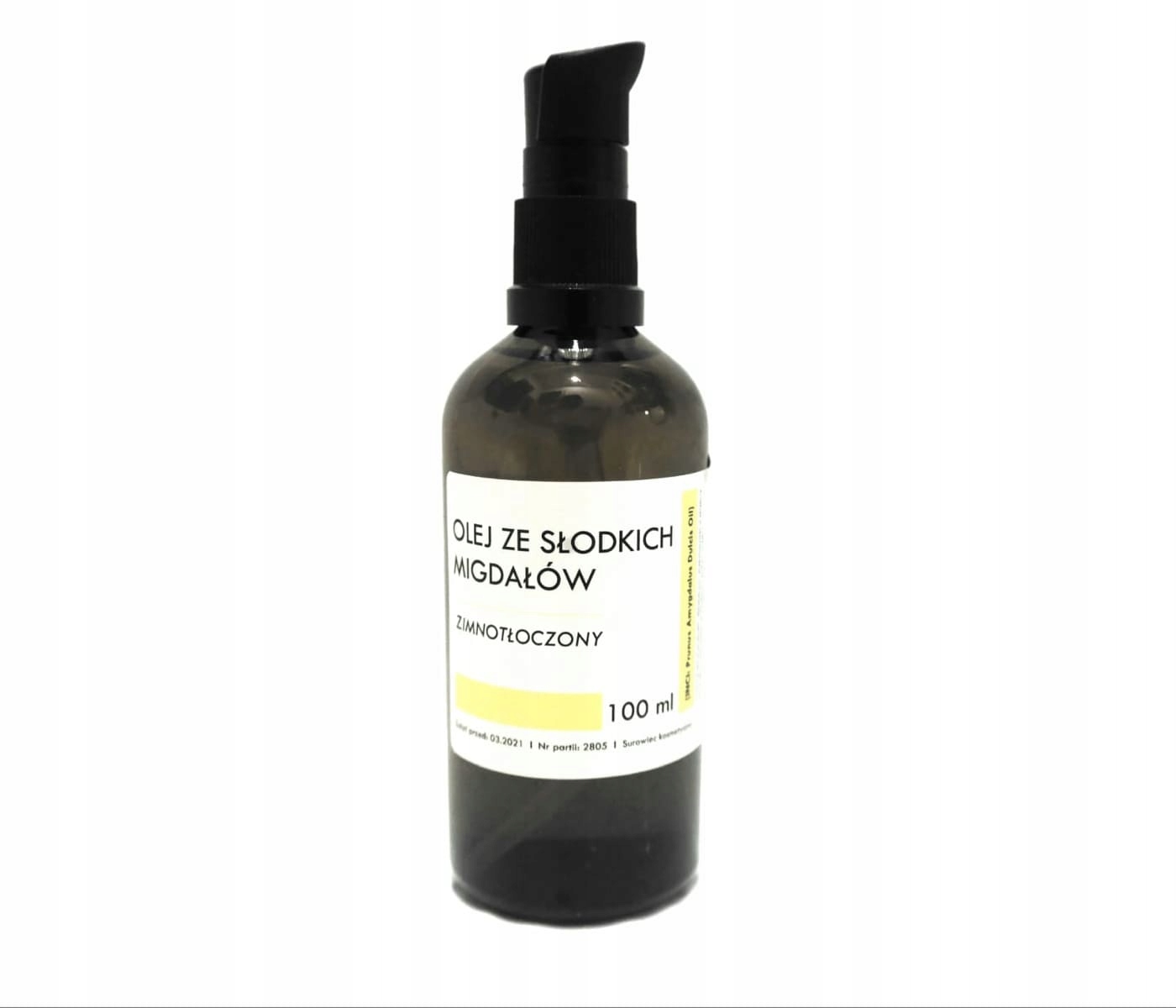 

Olej Ze Słodkich Migdałów 100ml zimnotłocz pompka