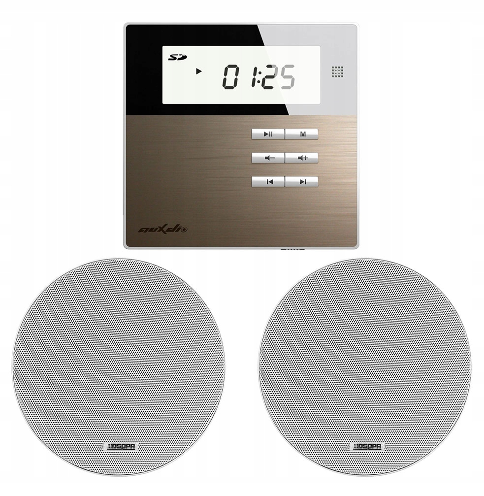 Dsppa Kúpeľňové Kuchynské Rádio S Bluetooth/usb/sd