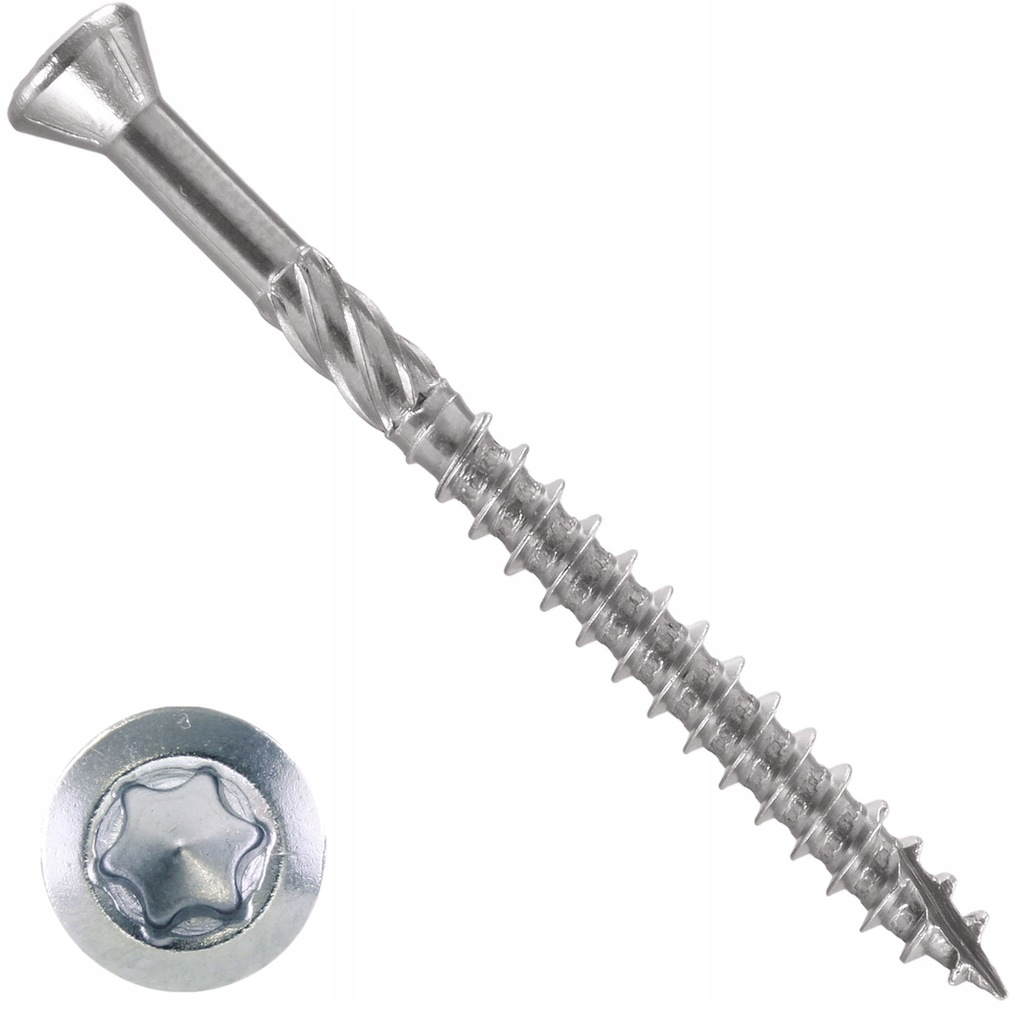 

Wkrety Tarasowe 5x60 Inox A2 nierdzewne 200szt