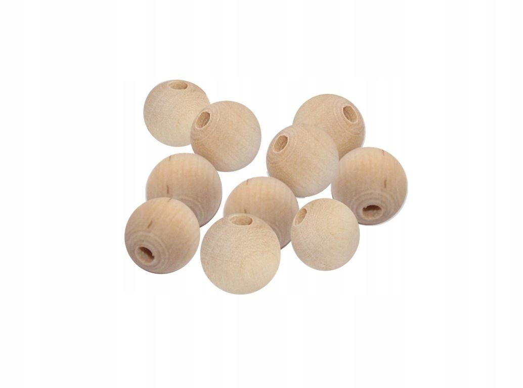 

Kulki Korale drewniane surowe Decoupage 8mm 100szt