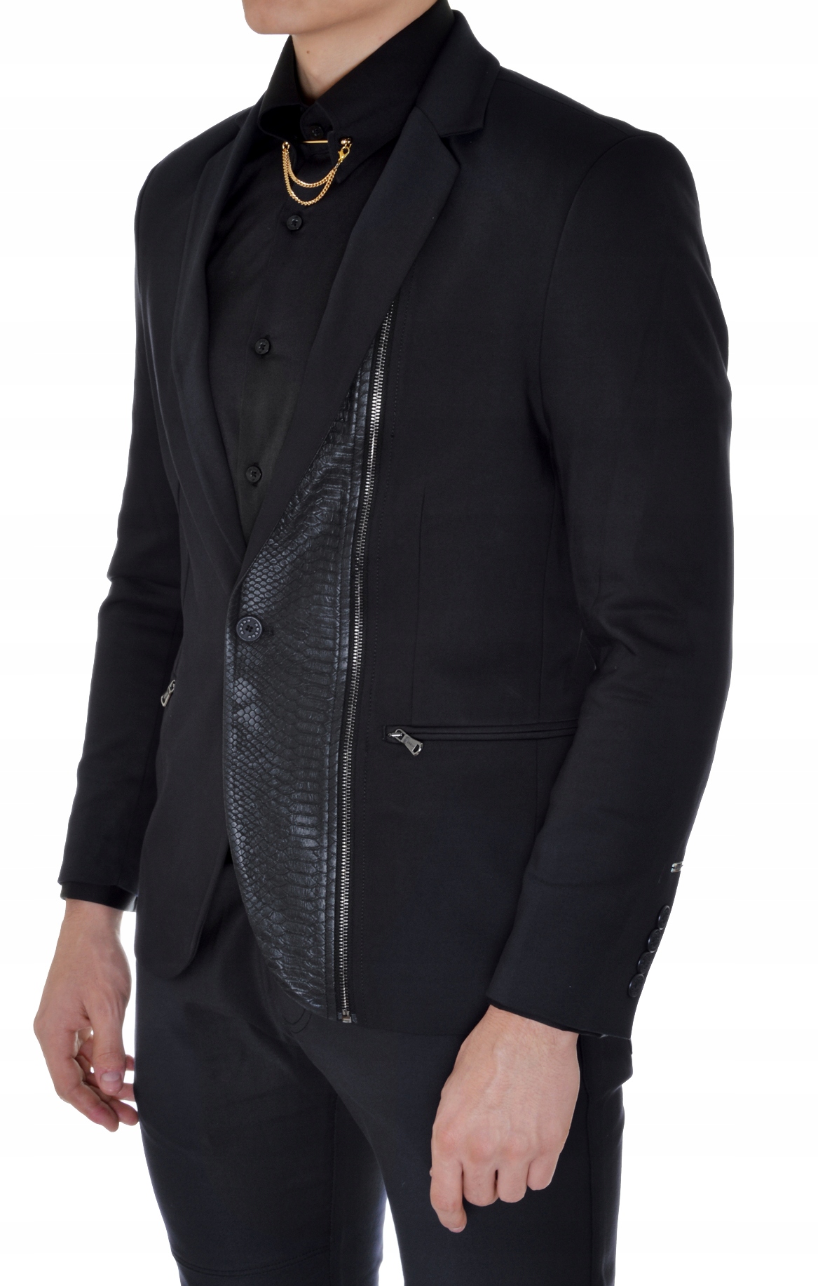 Marynarka Męska Mondo Exclusive Elegancka Snake Rozmiar M