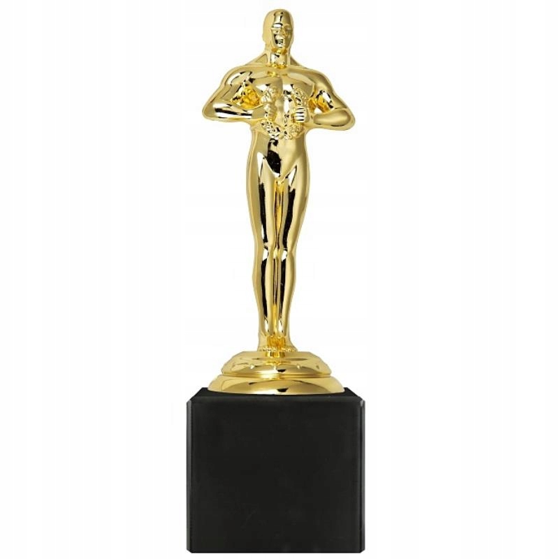 STATUETKA nagroda WIKTOR ZŁOTA 18cm