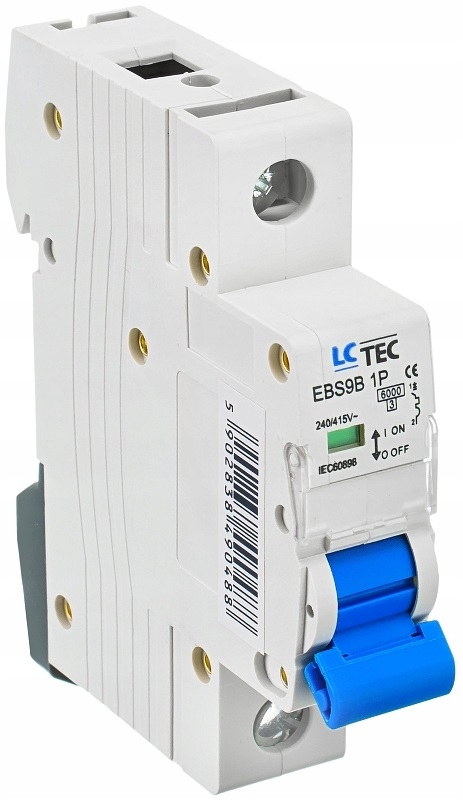 

Wyłącznik nadprądowy bezpiecznik 1P B20A 6kA Ac