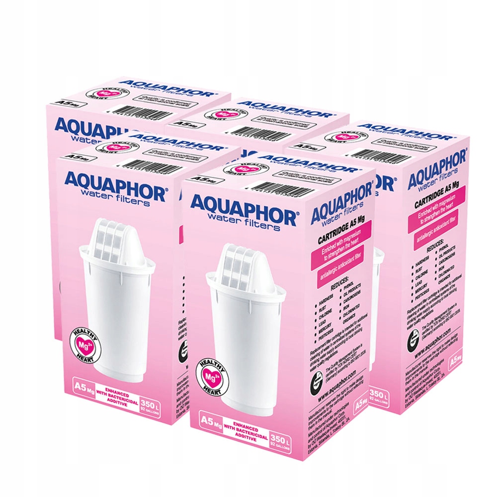 

Wkład filtrujący wodę Aquaphor A5 Mg2+ 5 szt