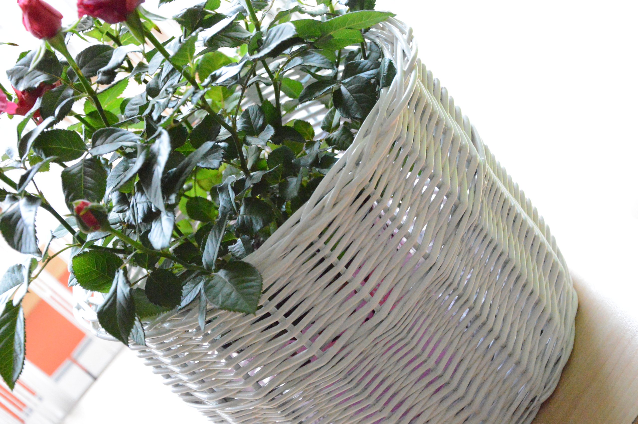 Doniczka wiklinowa Osłonka kwiaty WIKLINA FI 30 cm Kod producenta DON30Z9B