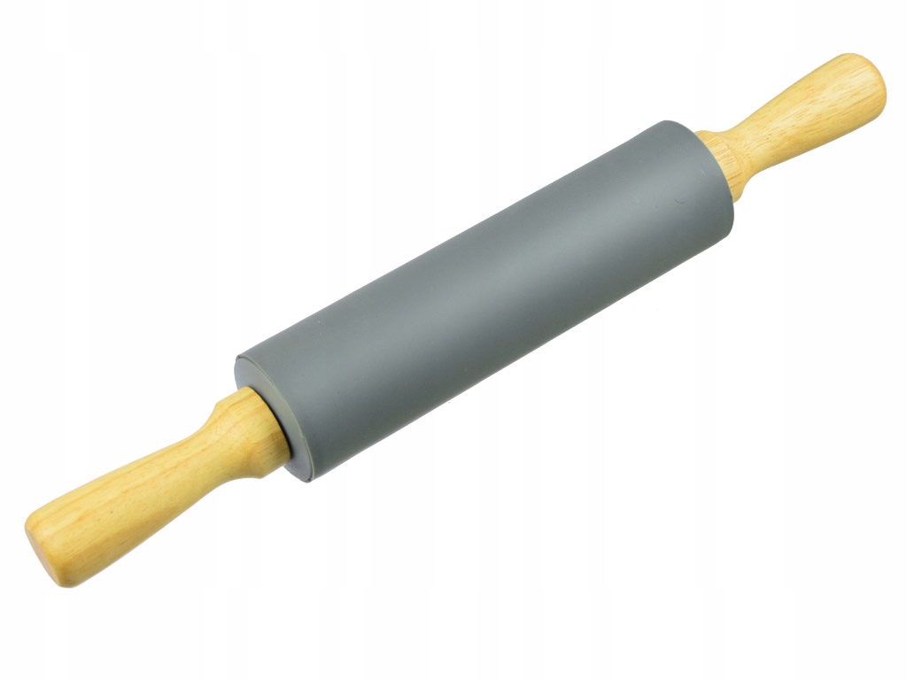 

Wałek Do Ciasta 39CM Silikonowy Obrotow Szary 1512