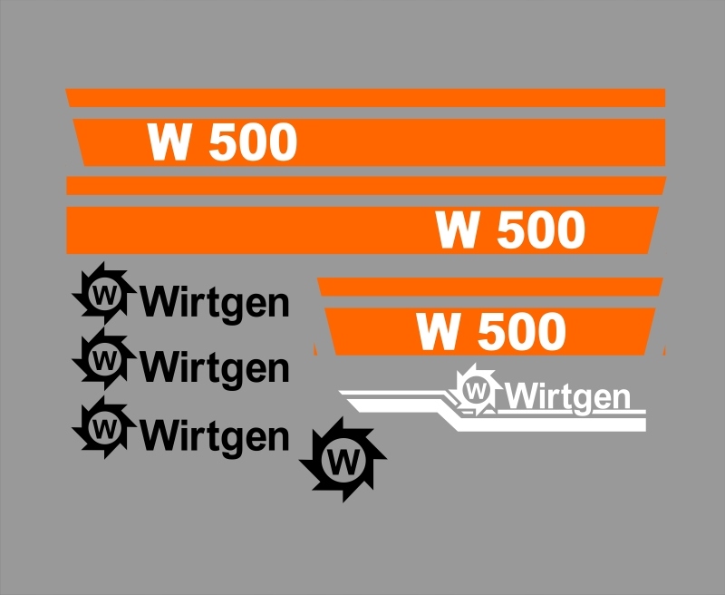 Samolepky Writgen W 500
