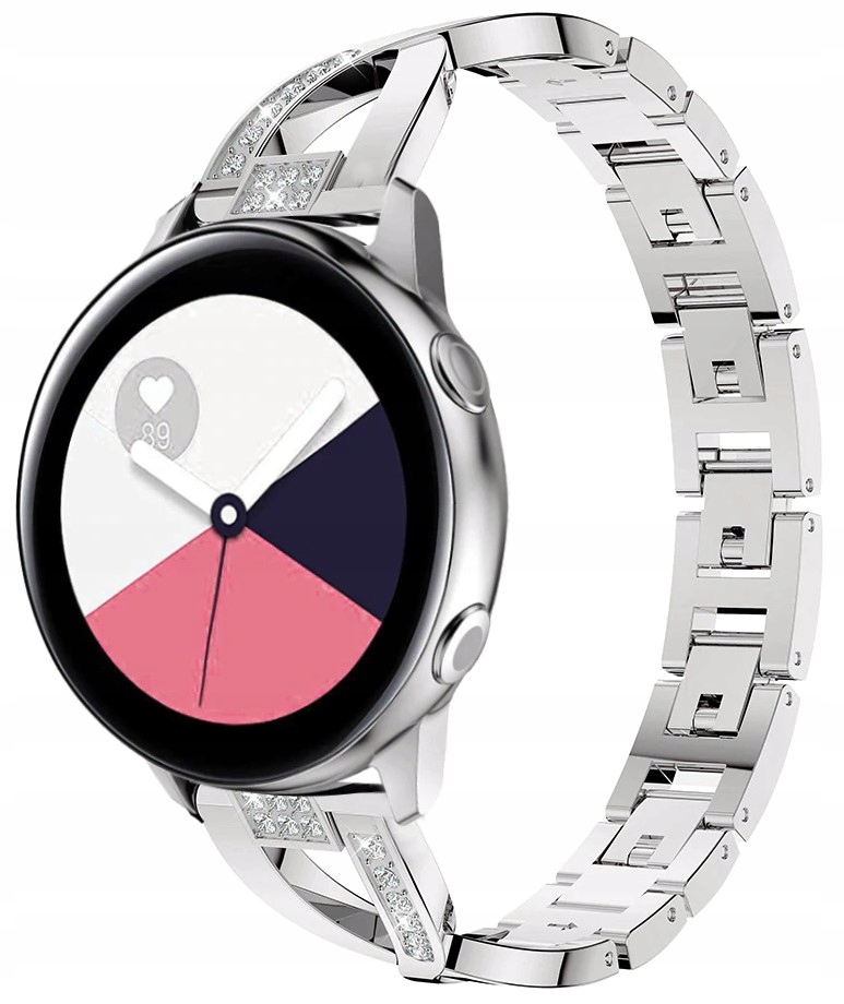 SREBRNA BRANSOLETA SAMSUNG GALAXY WATCH ACTIVE