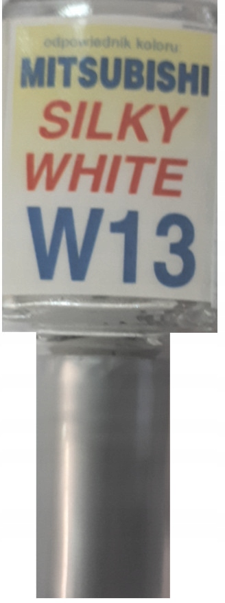 

Mitsubishi W13 Silky White Lakier Zaprawka Do Rys