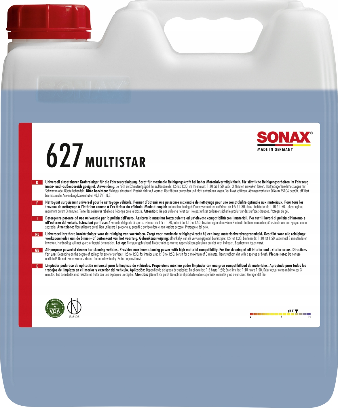 

Sonax Sx Multistar 10L