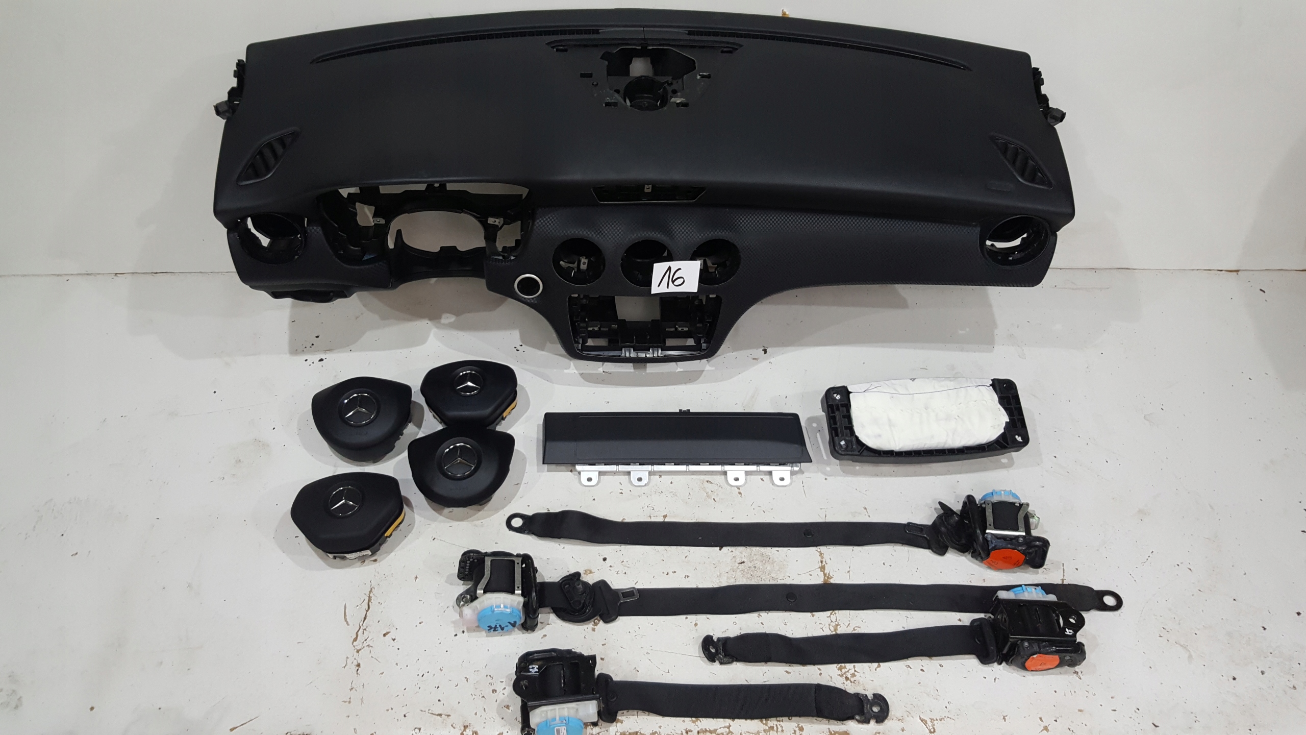 Мерседес А-клас W176 в 176 дошка подушка безпеки ремені орг