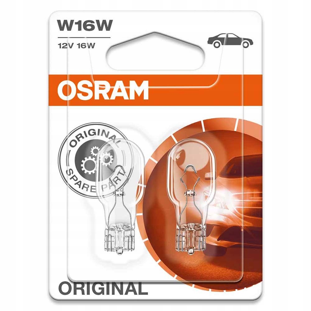 

Osram Original 12V 16W W16W W2,1x9,5d
