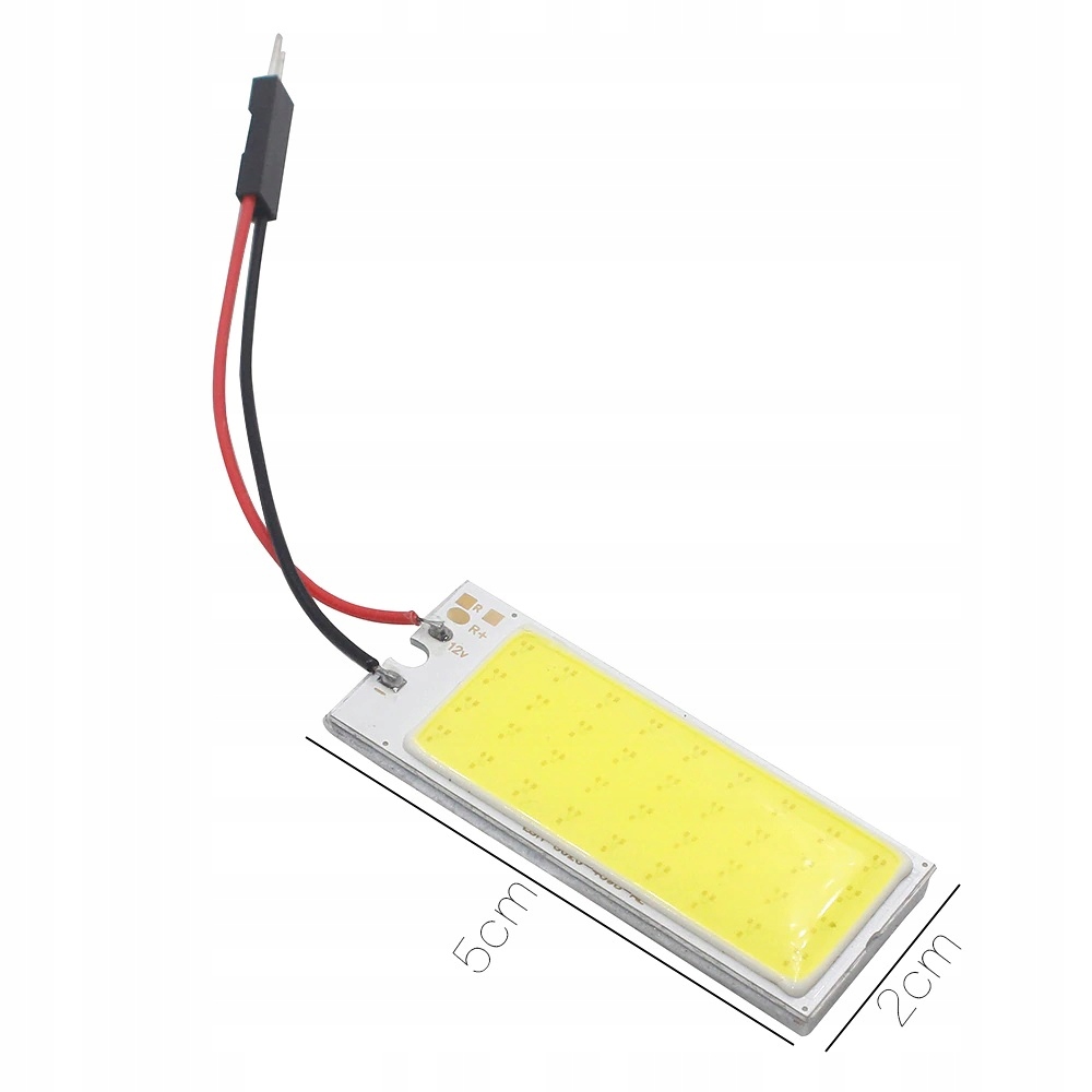 PANEL MODUŁ LED COB 36 CHIP W5W C5W C10W T4W 50x20 Typ W5W / W2,1x9,5d