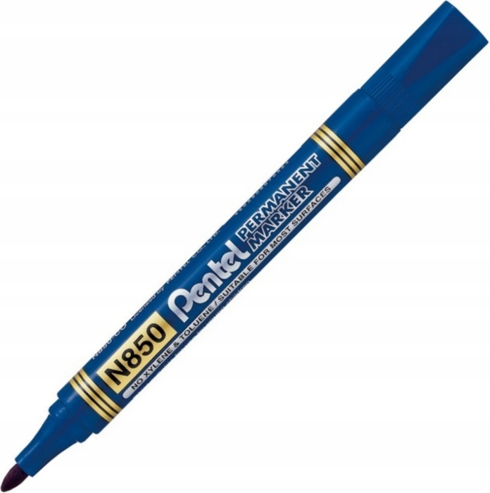 

Marker permanentny Pentel N850 okrągły niebieski