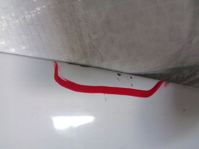 PEUGEOT PARTNER III DRZWI PRAWE PRZEDNIE EWPA 2015 Kolor biały