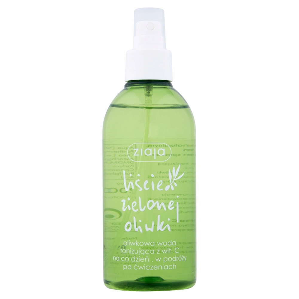 ZIAJA LIŚCIE ZIELONEJ OLIWKI WODA Z WIT. C 200 ML