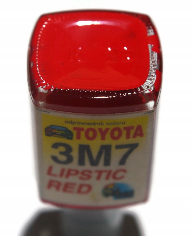 TOYOTA 3M7 LIPSTIC RED LAKIER ZAPRAWKA DO RYS ARA 10 ML