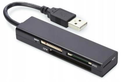 

Czytnik Ednet 4-porty Usb 2.0 Cf Sd MicroSD Ms