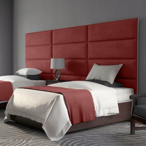 PANELE TAPICEROWANE WEZGŁOWIE ZAGŁÓWEK 60 x 30 cm Szerokość mebla 60 cm