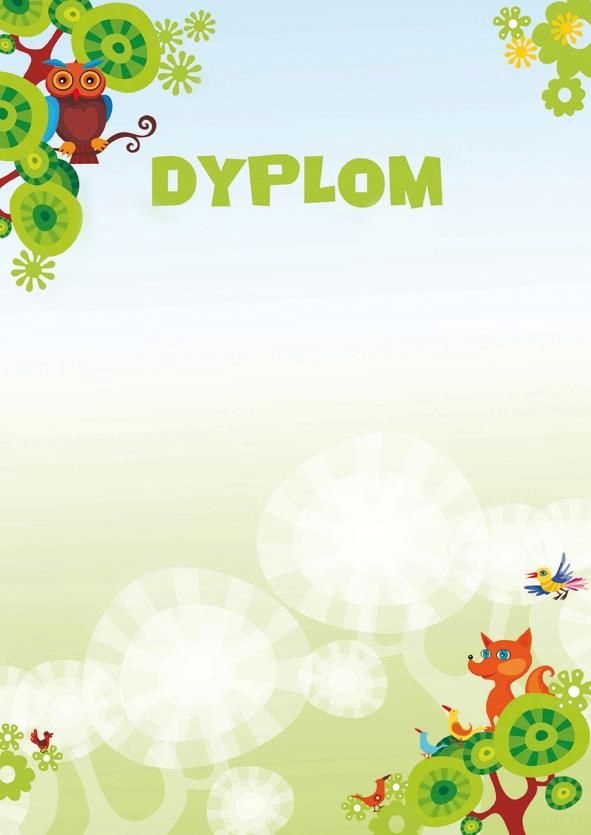 Dyplom A4 Bajka 170g 25 ark