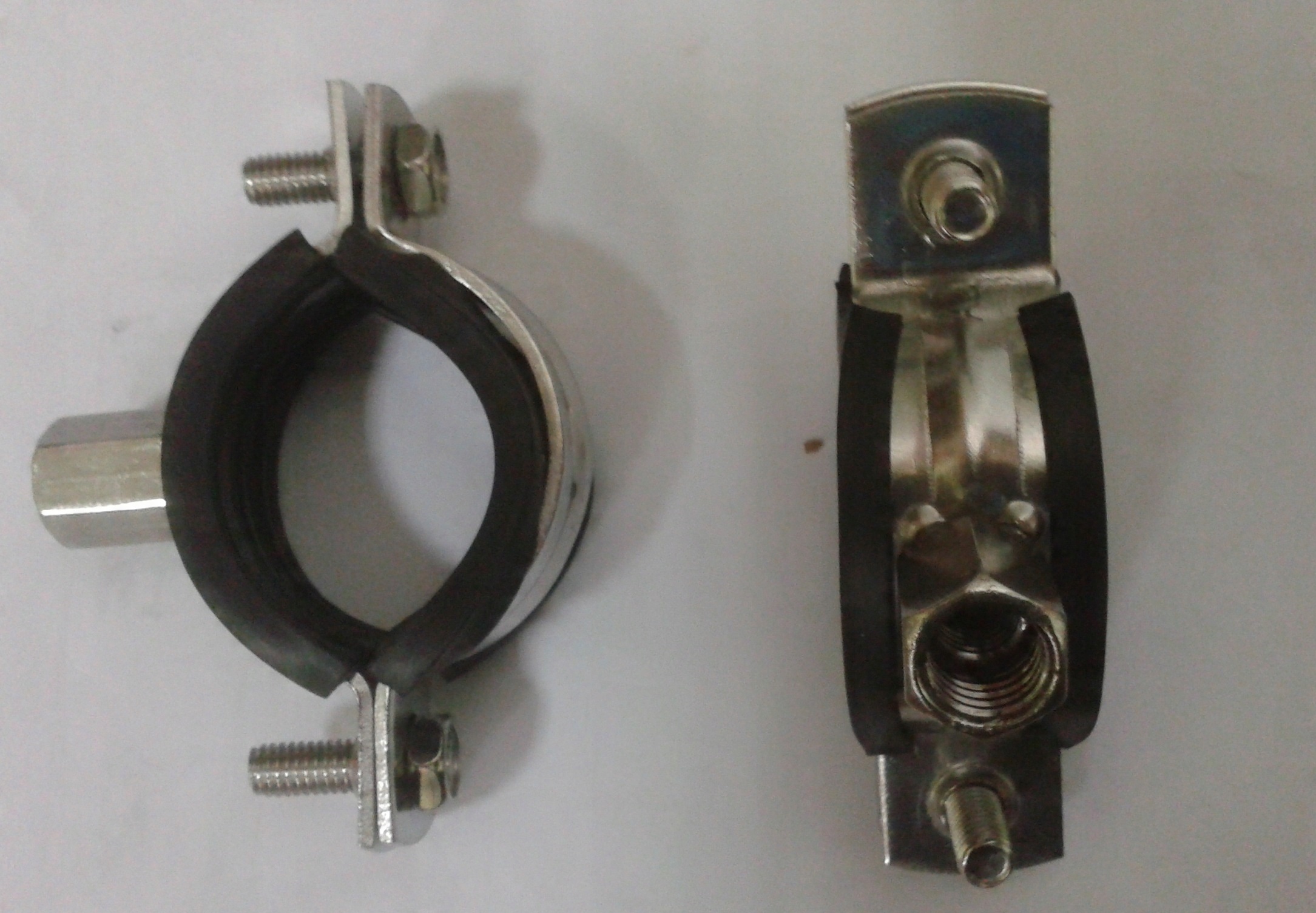 

1/2'' Uchwyt,Obejma ,inox Do Rury z Gumą M8/M10