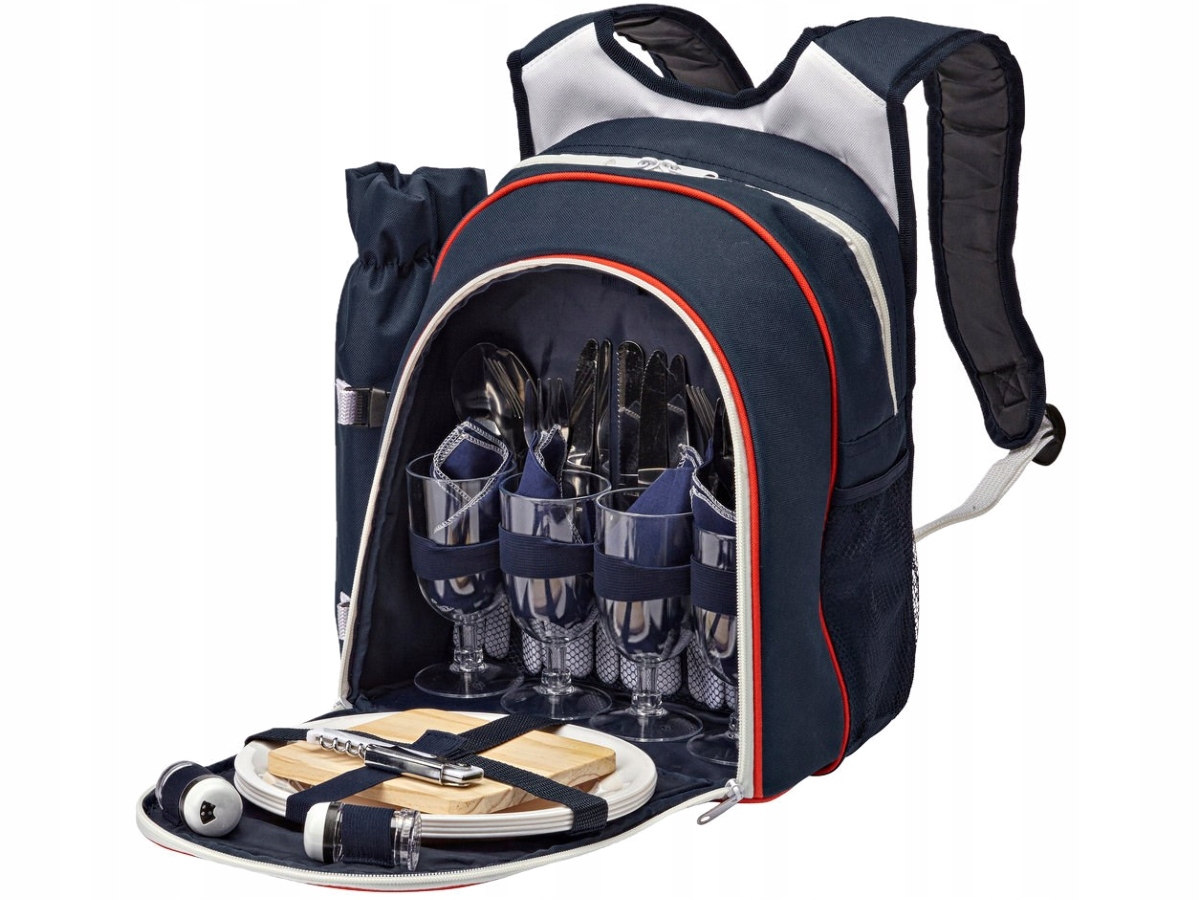 

Plecak Piknikowy Zestaw Dla Czterech Osób Kayoba