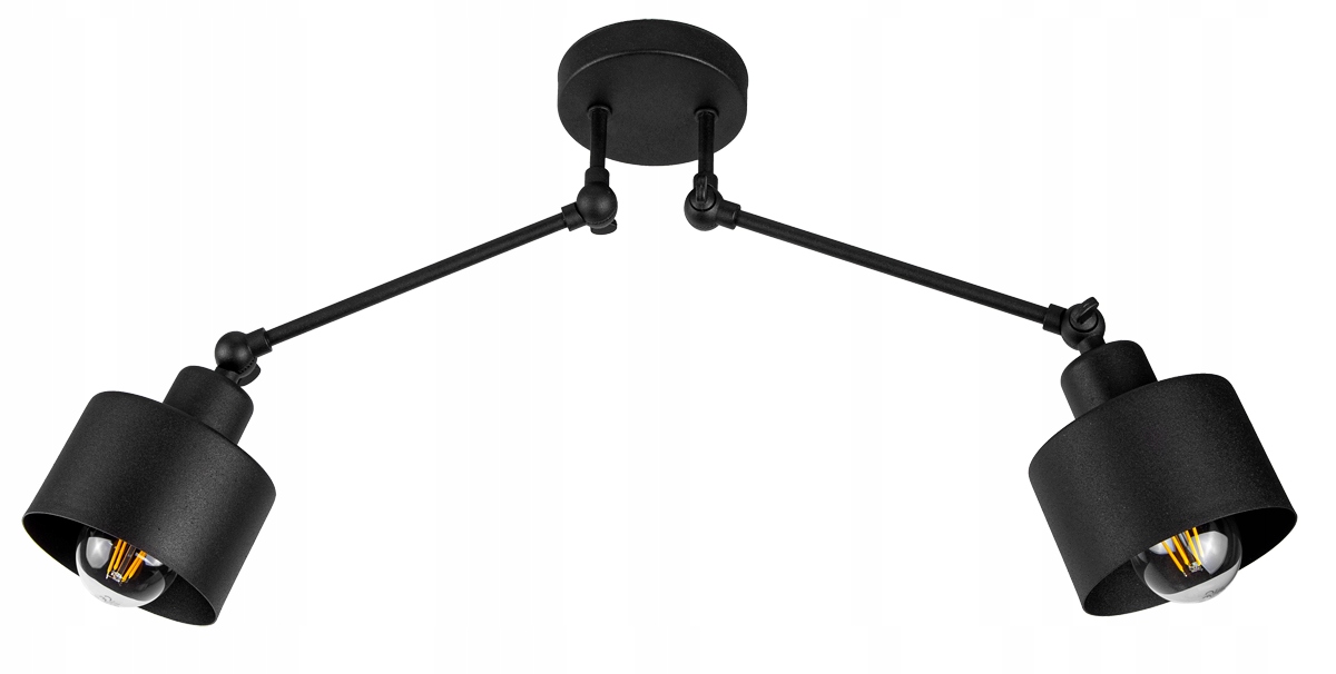

Lampa Sufitowa Plafon Żyrandol Loft Edison Led