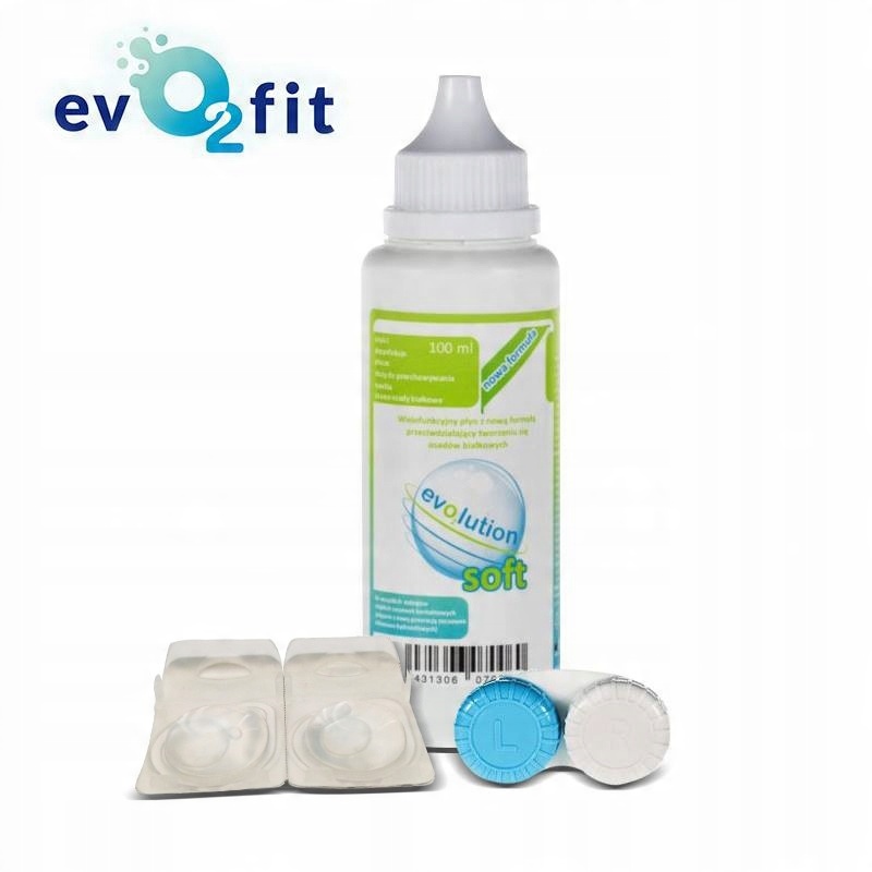 

Starter EVO2FIT: 2 Soczewki Płyn Pojemniczek