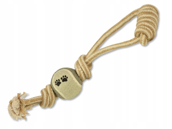 

Dog Fantasy Sznur Z Juty Tenisiak 34 cm Szarpak