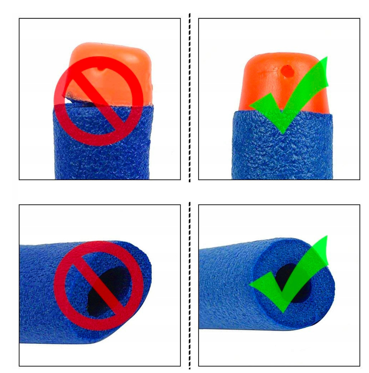 200 STRZAŁEK DO WYRZUTNI ELITE NERF NABOJE NERFÓW Bohater brak