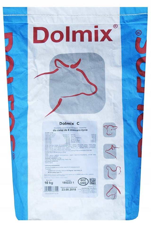 DOLMIX DOLMIX C 10kg mieszanka dla cieląt cielaków