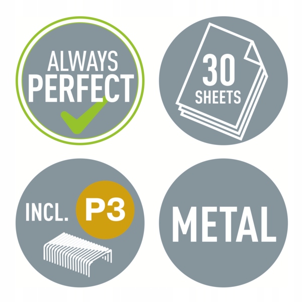 Zszywacz metalowy LEITZ NeXXt 5502 jasnoniebieski Rodzaj Biurowy