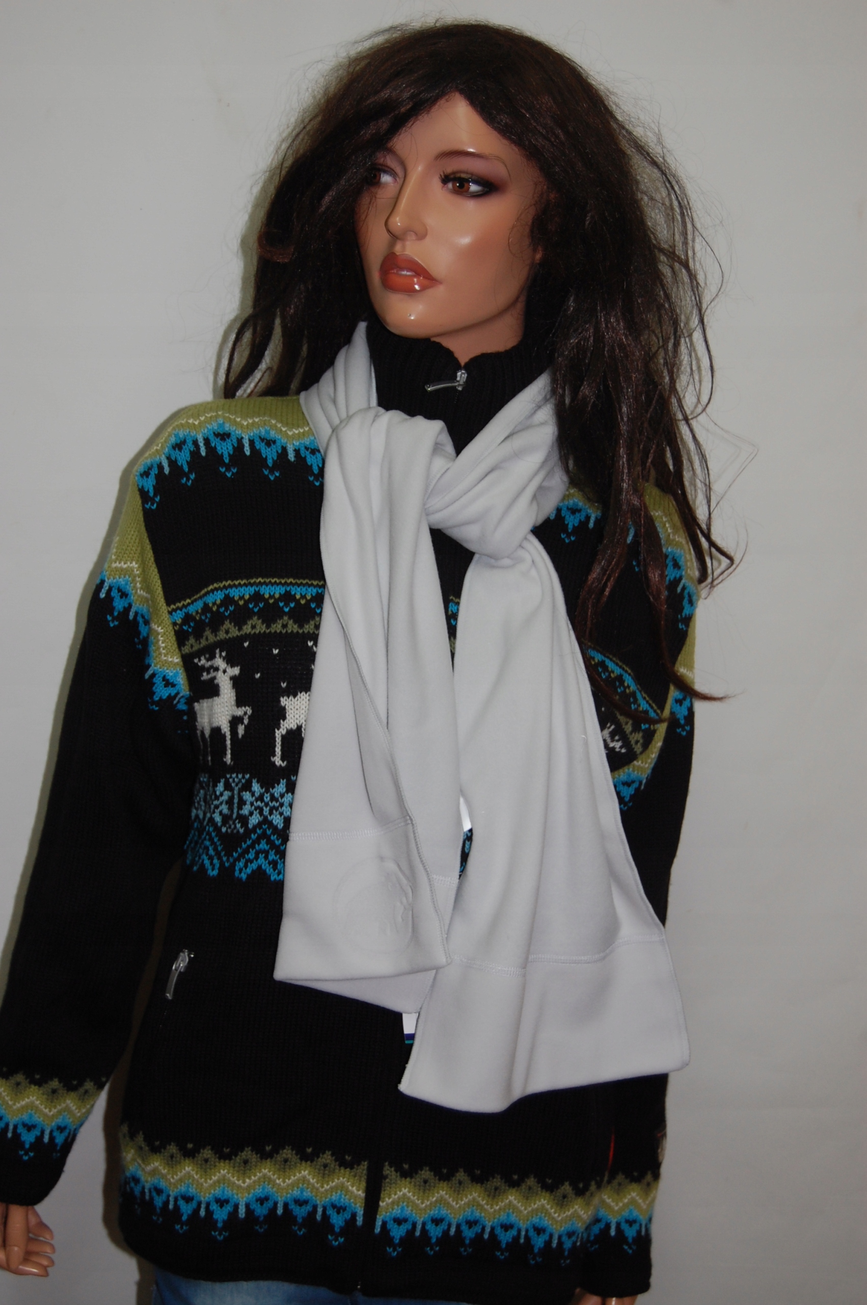 MAMMUT SZALIK DAMSKI CIEPŁY POLAROWY